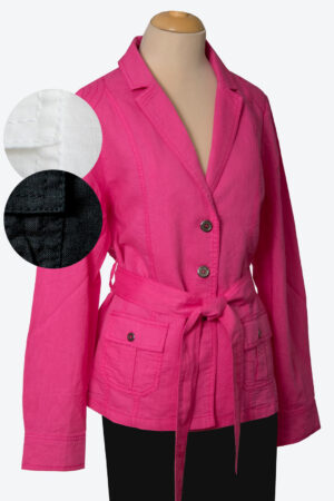 Pamut blézer - több színben - B207