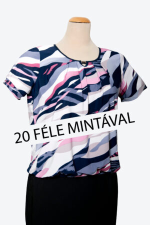 2 db rövid ujjú viszkóz blúz egy csomagban