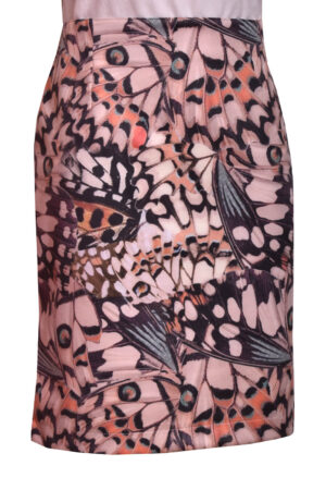 Velúr hatású pillangós szoknya - SZ207