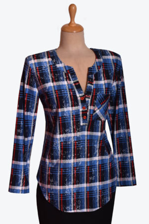 Kockás felső - F315