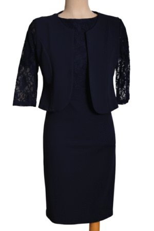 Csipkés komplé - ruha és blézer - R546