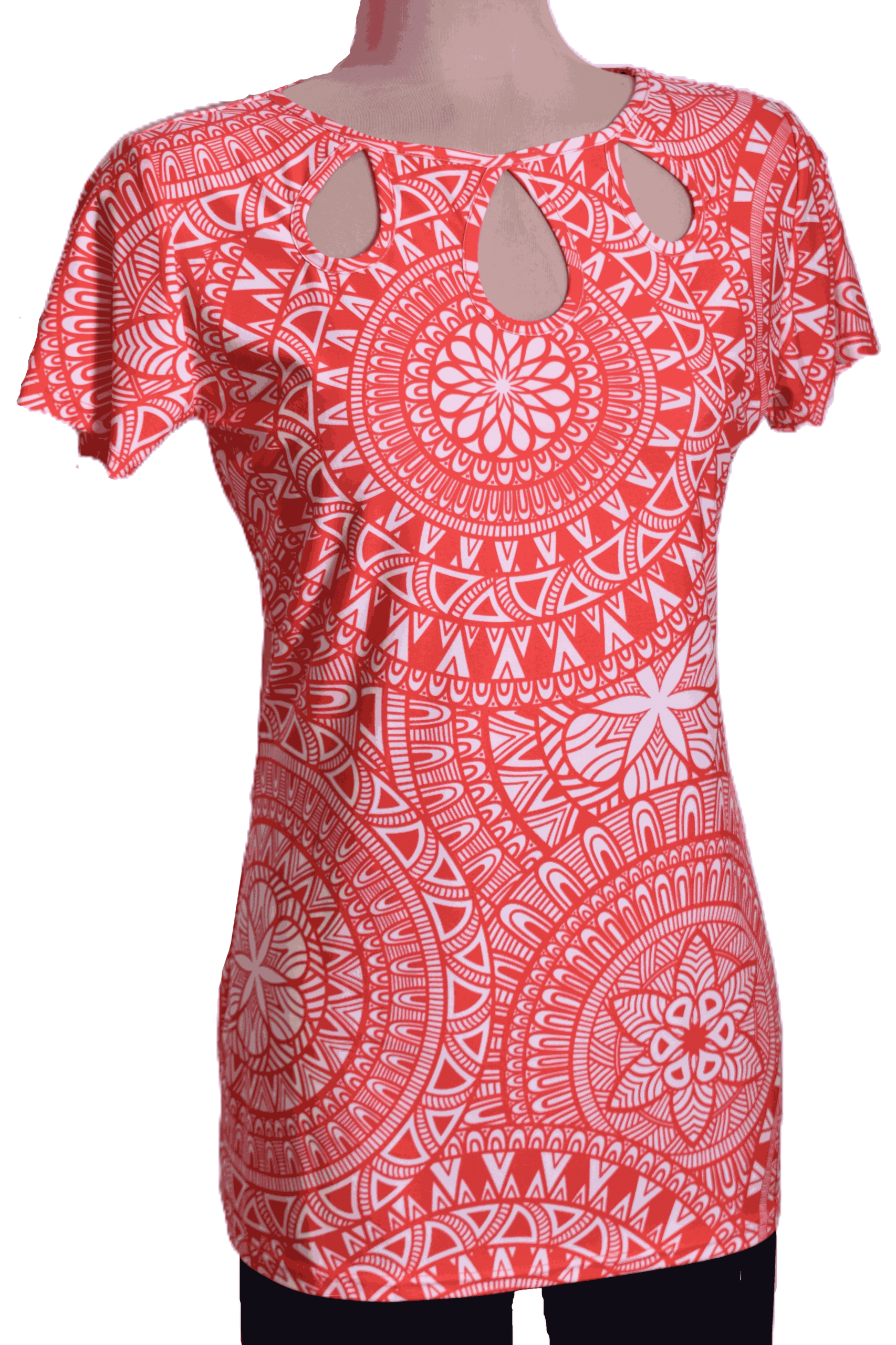 Mandala mintás póló - F324