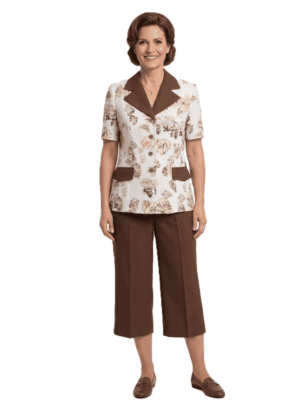 Rövid ujjú kosztüm - R582